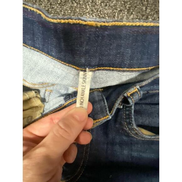 Rag & Bone Jeans Womens Size 28 Blue 10 Inch Ankle Skinny Mad River Dark Wash - Picture 3 of 4